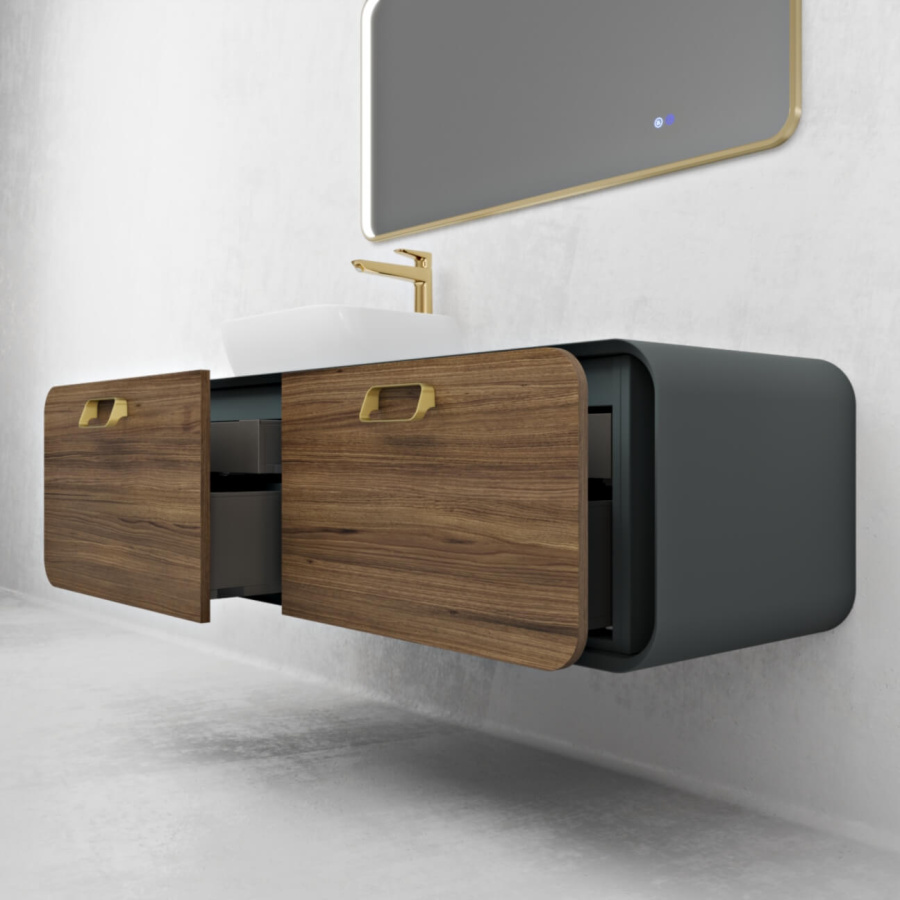 Тумба под раковину подвесная ELLISSE 1400